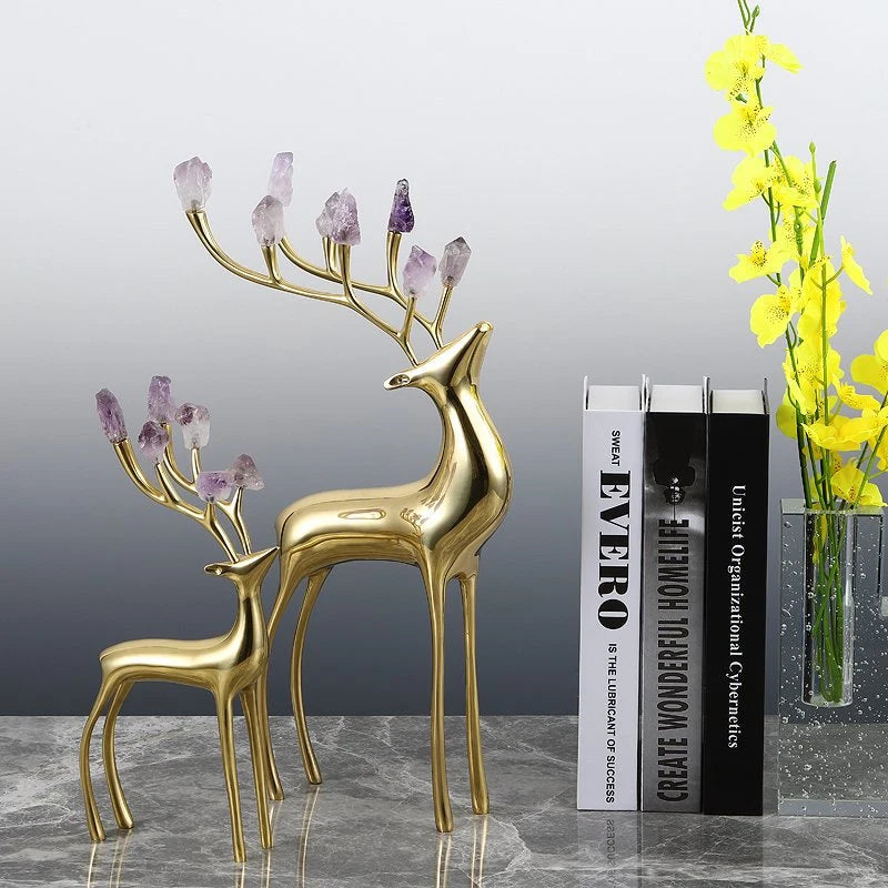 Ardax Brass Deer