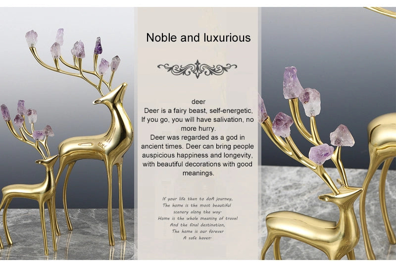Ardax Brass Deer