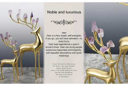 Ardax Brass Deer